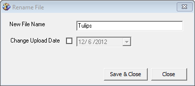 Upload and Manage Uploaded Documents